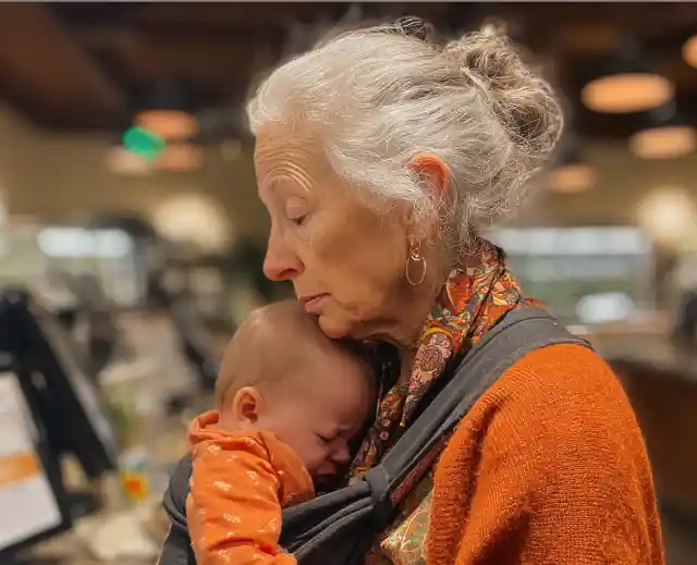 People in Line at the Supermarket Wanted to Kick Me Out When My Granddaughter Started Crying – but a Stranger Suddenly Stepped In