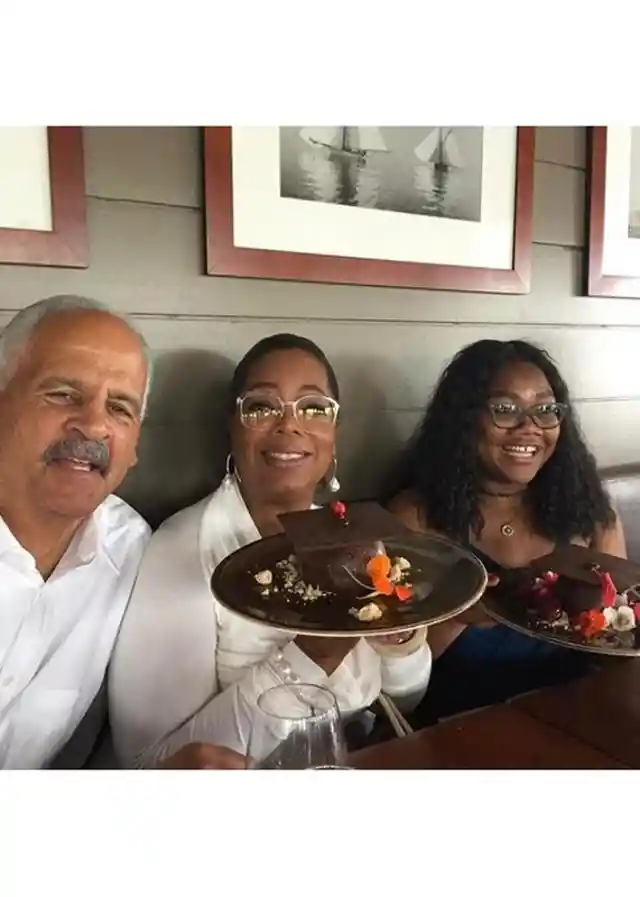 Oprah Winfrey & Stedman Graham