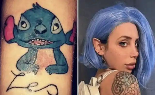 Un Tierno Tatuaje de Stitch