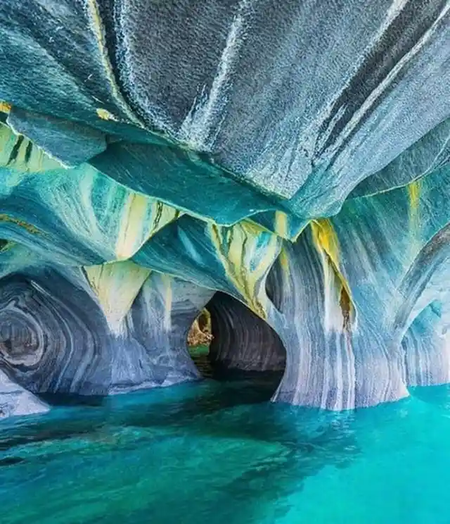 The Marble Caves in Chile