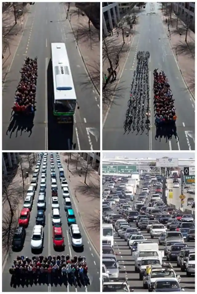 Private Transport Versus Public Transport