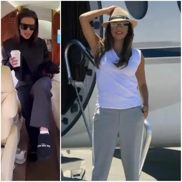 No layovers for Eva Longoria