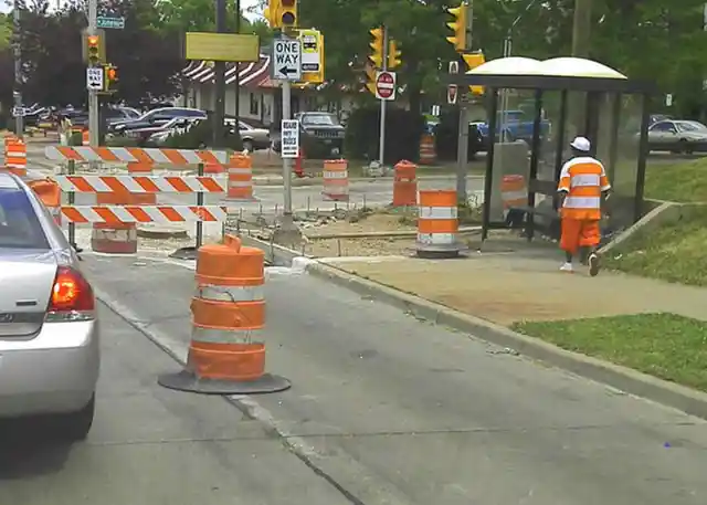 Road Cones vs Random Man