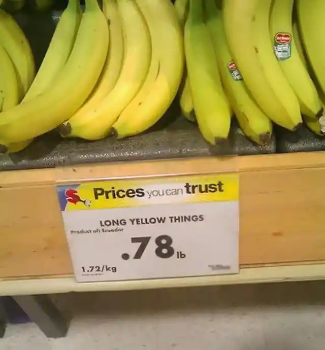 “Long Yellow Things”