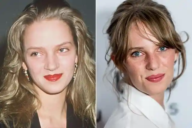 Uma Thurman and Maya Thurman-Hawke — Age 19