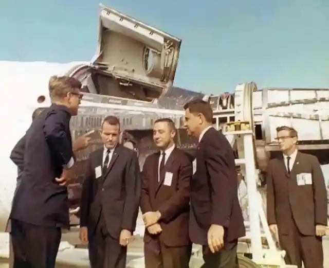 JFK Visiting Cape Canaveral