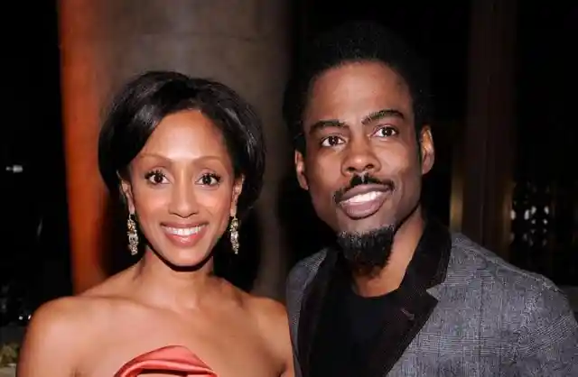 Chris Rock and Malaak Compton