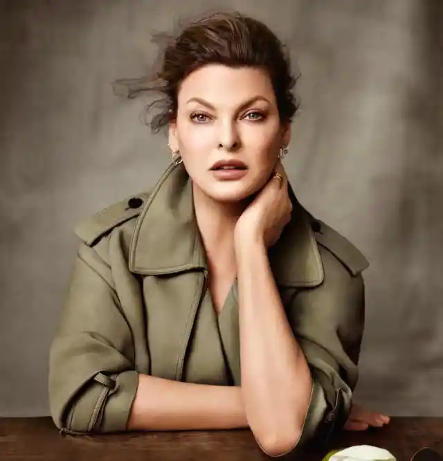 Now: Linda Evangelista