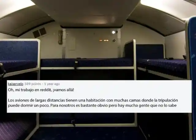 ¿Hay Dormitorios En Un Avión?