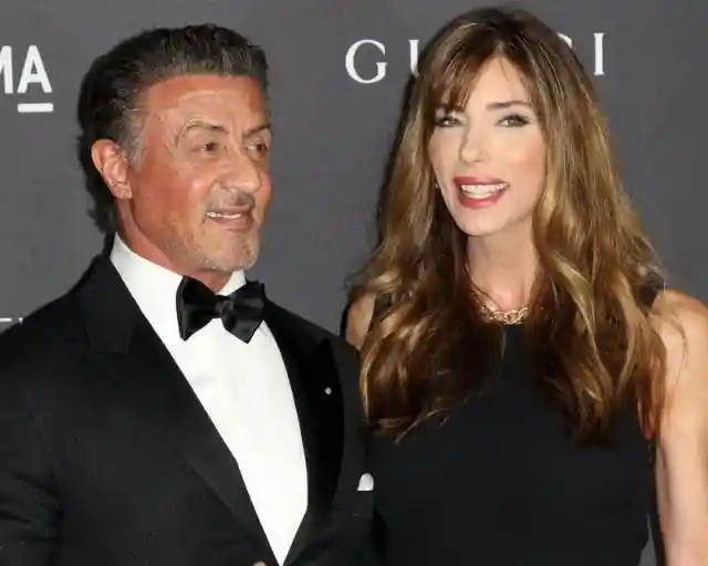 Sylvester Stallone and Jennifer Flavin (22 Years)