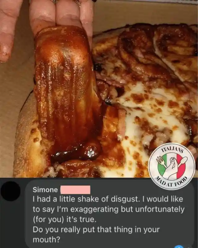 Stretchy pizza