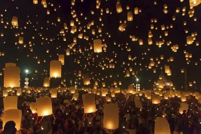 Traditional Launching of Lanterns