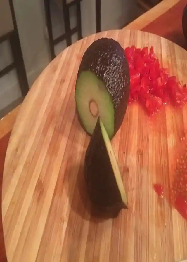 How NOT To Cut An Avocado