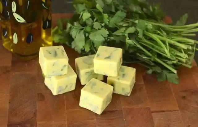 Frozen Herbs In Olive Oil