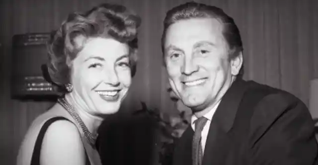 Kirk Douglas And Anne Buydens 