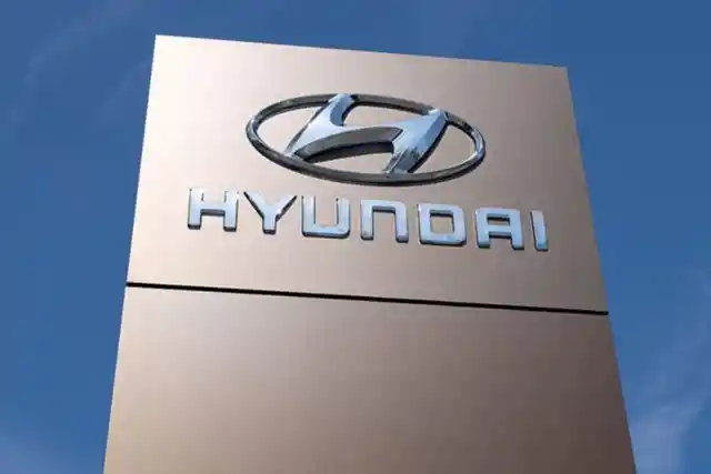 The Hyundai logo