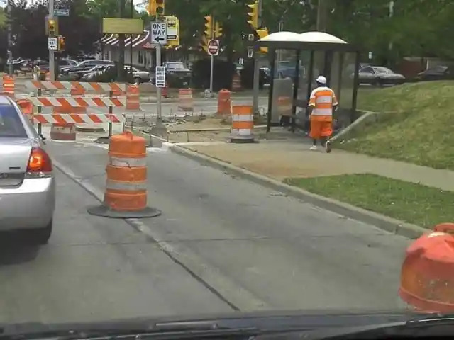 Is That a Moving Traffic Cone?