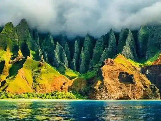 Na Pali Coast in Hawaii