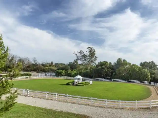 Take a Trot Around Oprah’s Riding Track