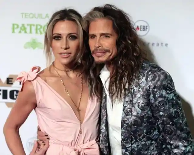 Steven Tyler and Aimee Ann Preston (41 Years)