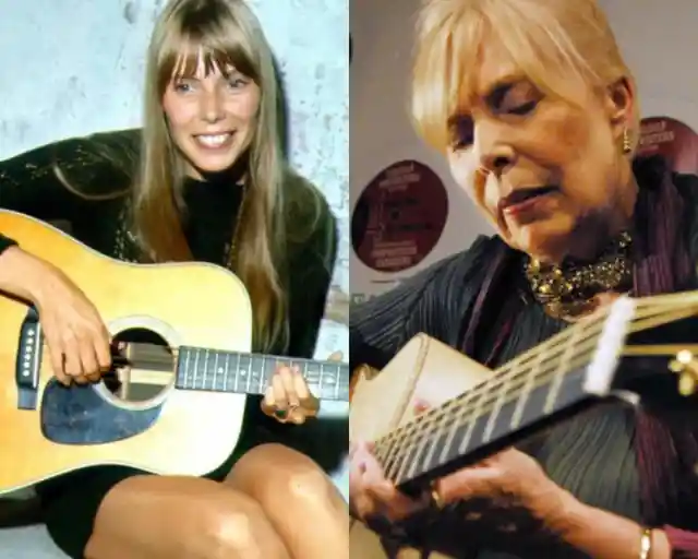 Songwriter Joni Mitchell