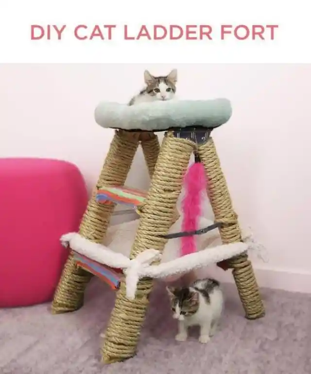 Make Your Own Ladder Fort