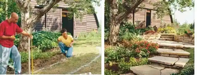 De Un Patio Descuidado A Un Camino Encantador