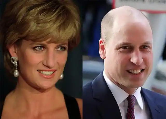 Princess Diana And Prince William At Age 35