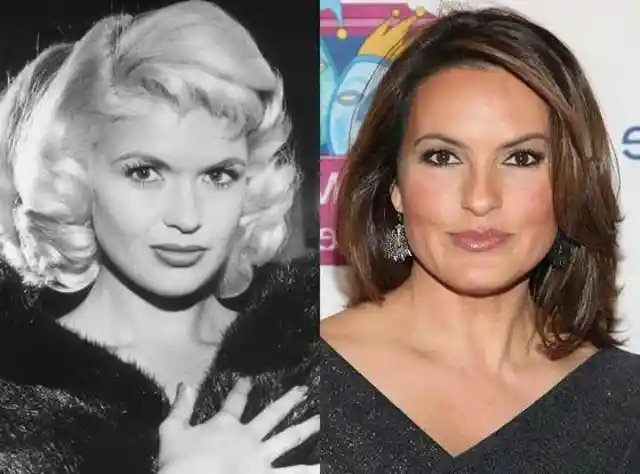 Jayne Mansfield And Mariska Hargitay — Age 29