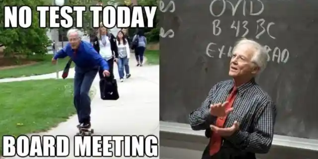 Meme Update: Skateboarding Professor