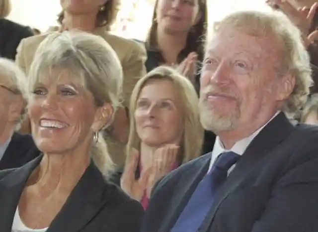 Penny Knight and Phil Knight