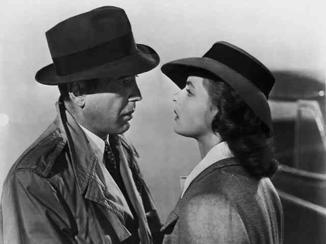 Quel film noir et blanc emblématique mettait en scène ce couple charmant ?