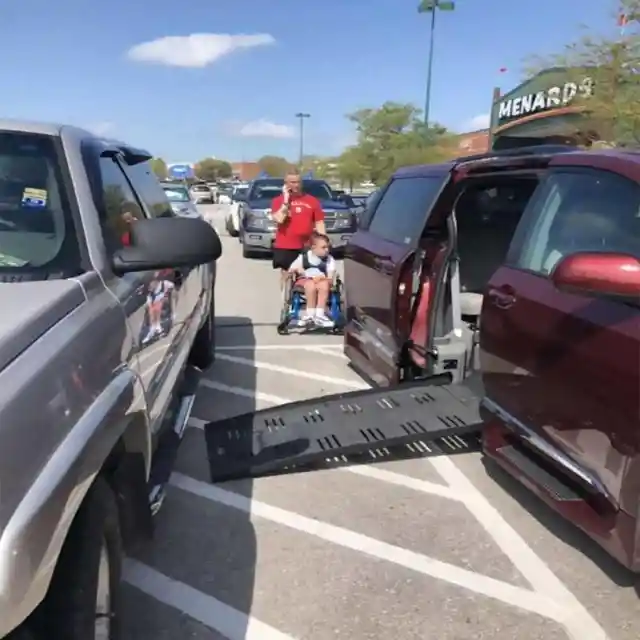 Selfish parking habits