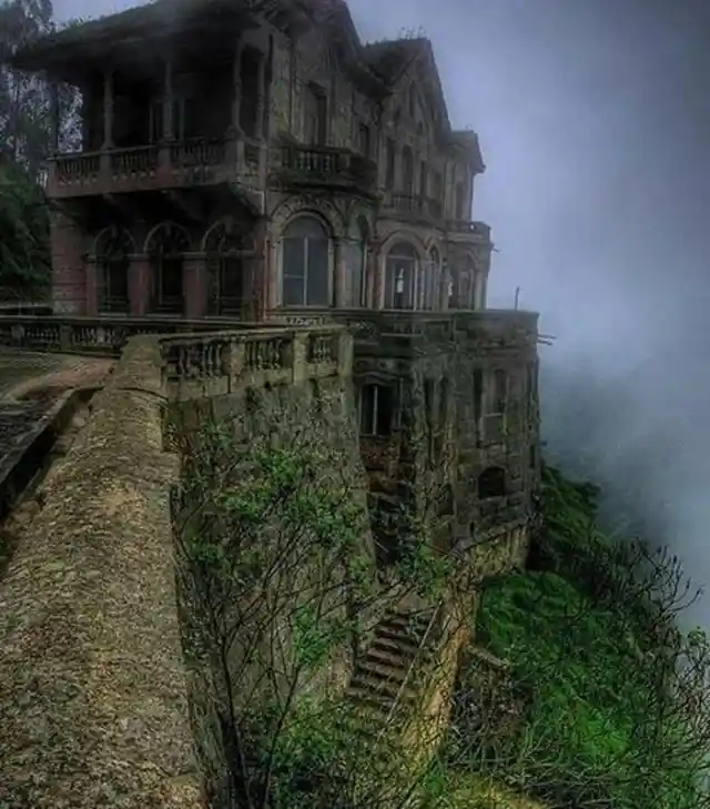 Abandoned Hotel - Bogata River, Colombia