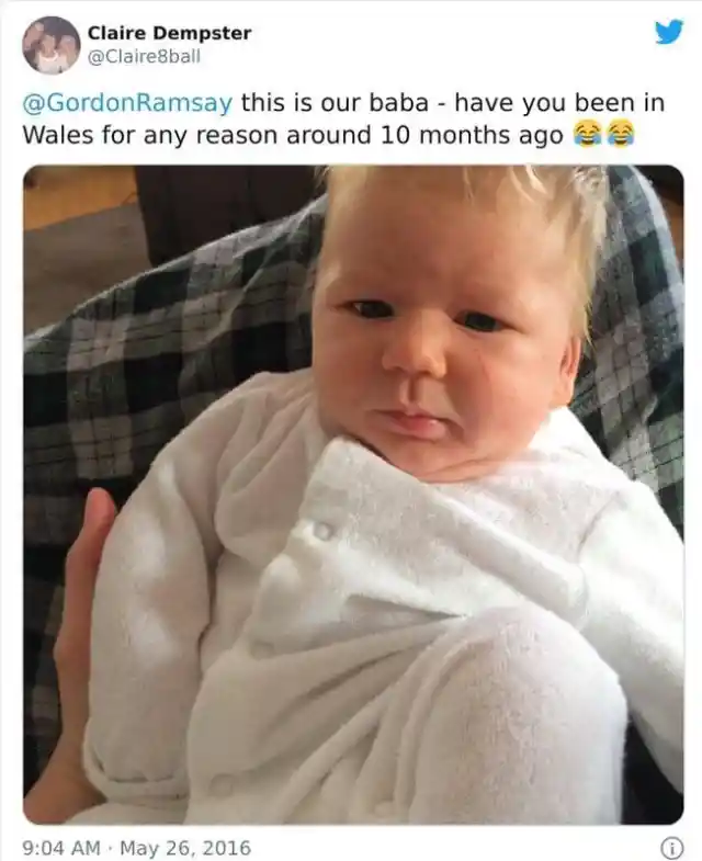 Baby Gordon Ramsay