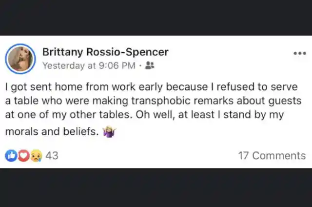 Sharing Her Experience Online