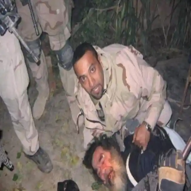 The arrest of Saddam Hussein