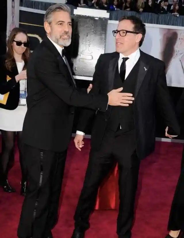 George Clooney and David O. Russell