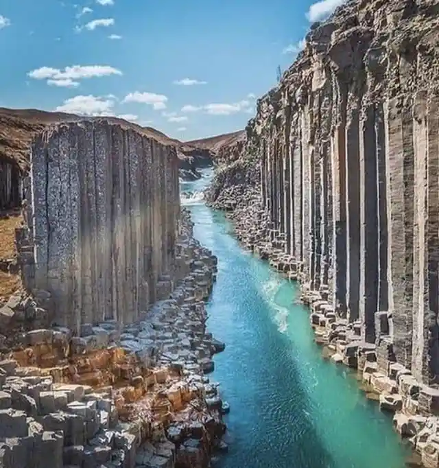 Stuðlagil Canyon in Iceland