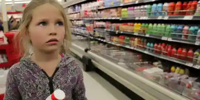 An 8-Year-Old Girl Asked Me to Buy Milk for Her Brother – The Next Day, a Man Who Was Behind Her in Line Showed up at My Door with Security
