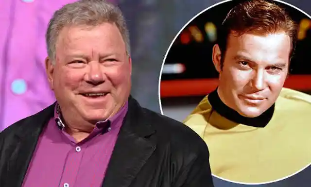 William Shatner as Captain James T. Kirk