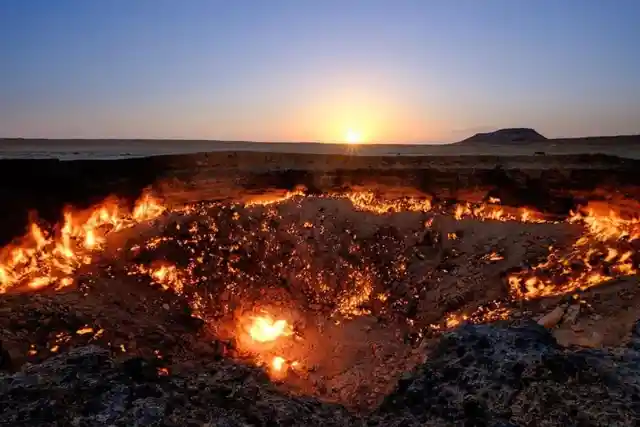 The Gates of Hell in Turkmenistan