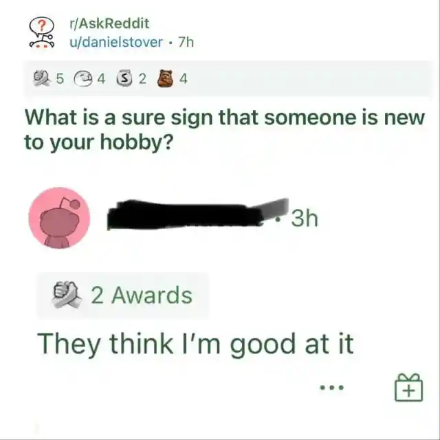 Good At A Hobby