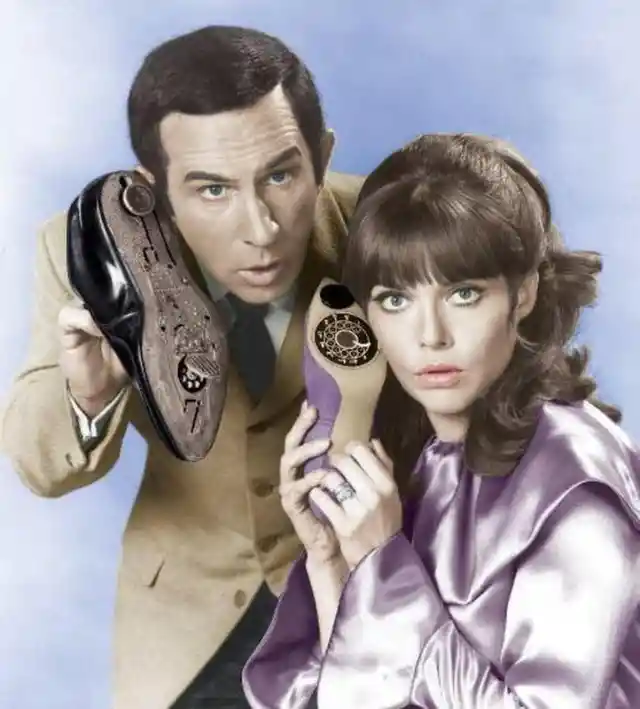 Don Adams & Barbara Feldon On The TV Series "Get Smart" - 1960s