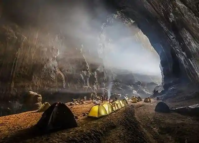 The Son Doong Cave in Vietnam