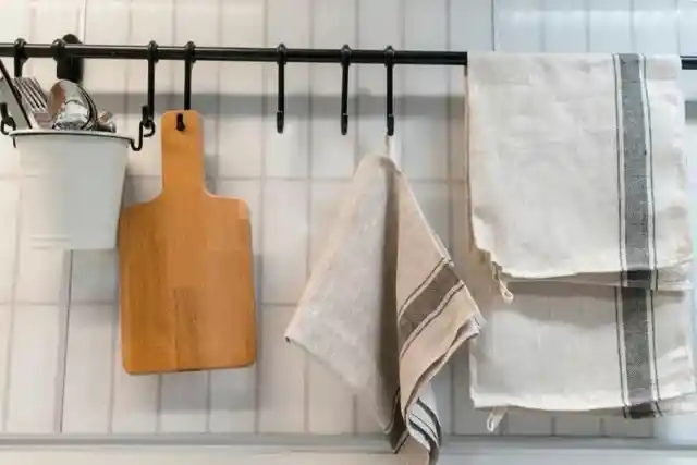 Kitchen Towel Rack Hack