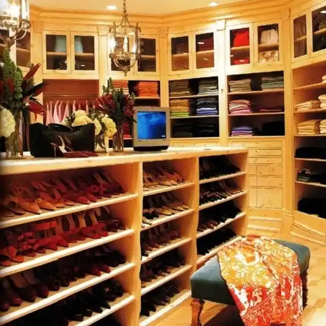 Take a Peek into Oprah’s Walk-in Closet