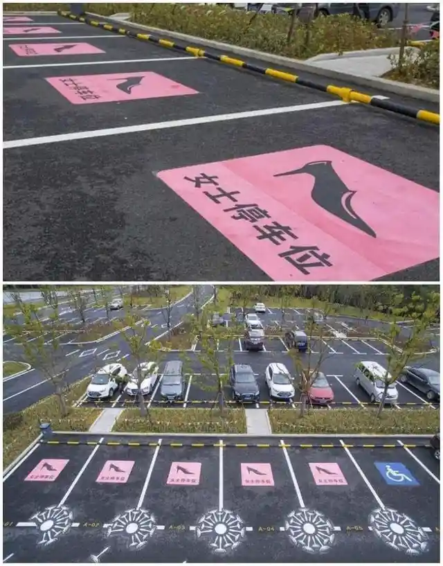 Special Parking Spaces for Women