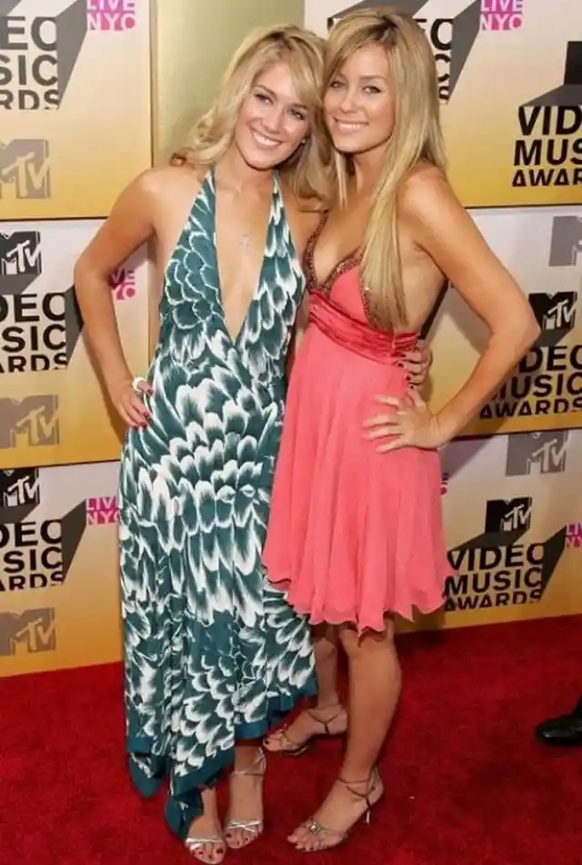 Lauren Conrad and Heidi Montag