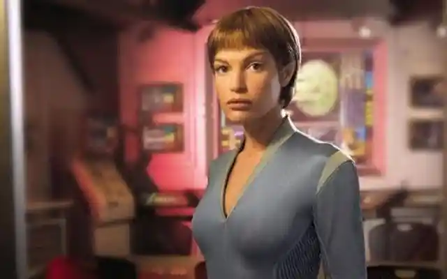 Jolene Blalock as Commander T’Pol